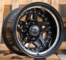 4 Cerchi OFF ROAD 15" 5X139,7 10J ET-44 4x4 per Suzuki Jimny Vitara Samurai