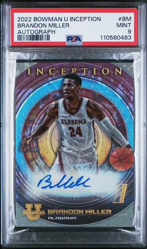 Brandon miller psa auto - brandon,