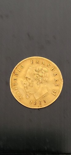 Lire 1865 emmanuel ii - 1865,