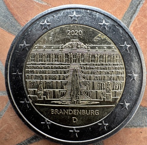 Moneta euro germania 2020 - euro, f