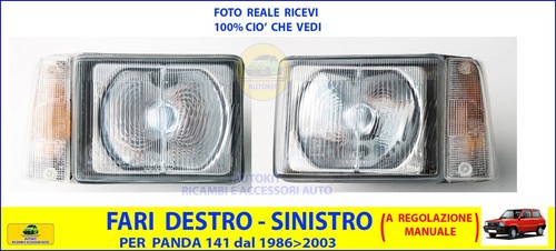 Fari anteriori per panda 750 - per,