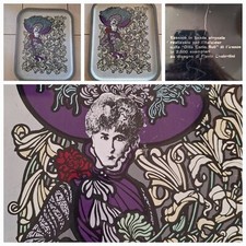 ITALSIDER VASSOIO PUBBLICITARIO IN BANDA STAGNATA Carlo Buti Flavio Costantini 