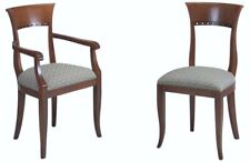 SEDIA/CAPOTAVOLA IN LEGNO IMBOTTITA E RIVESTITA CON TESSUTI E ECOPELLE LUSSO133