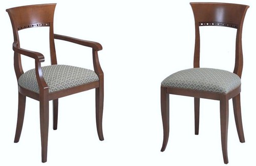 Sedia capotavola legno - in,