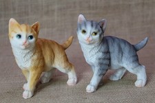 Coppia statuine gatto in