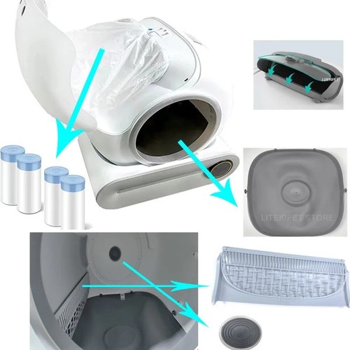 Lettiera automatica per - , gatti