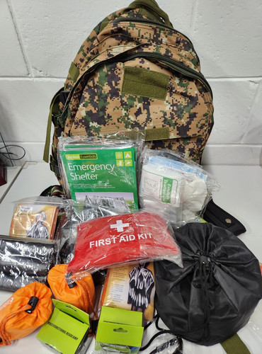 Kit sopravvivenza emergenza - kit,