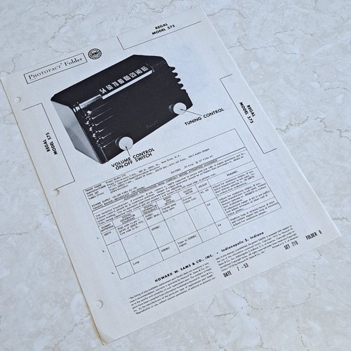 Regal manuale 575 ricevitore - regal,