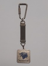 Raro Vecchio Portachiavi AUTO PEUGEOT M. SERUIS AUTOMOBILI (old keyring)