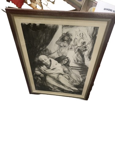 Arte sarda litografia aligi - arte,