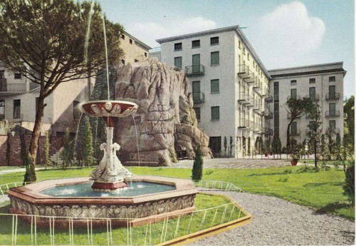 Cartolina grotta lourdes - grotta,