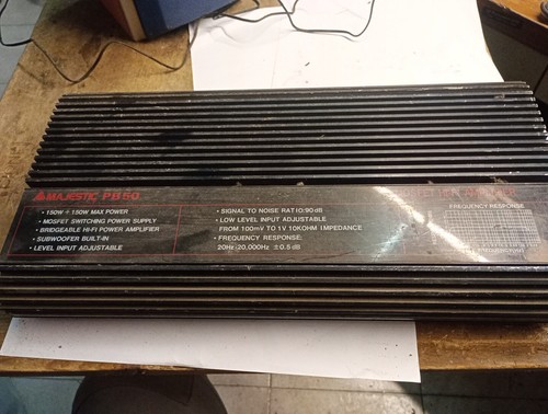 Amplificatore majestic pb50 - amplificatore,