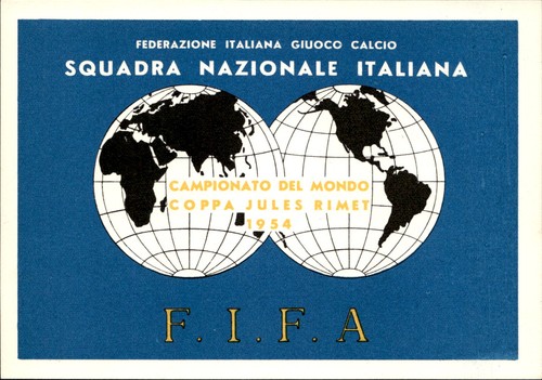 Cartolina squadra nazionale - squadra,