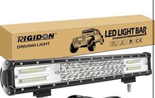 BARRA LED 288 WATT 28800 LUMEN 12v 24v 44 Cm Ideale Per Jeep 4x4 Mezzi Agricoli