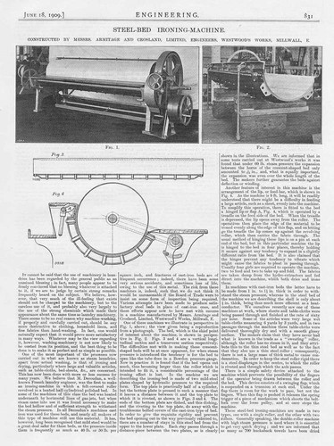 Stampa antica ingegneria 1909