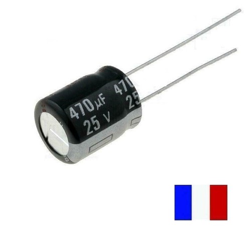 Condensateur chimique radial - condensateur,