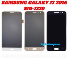 DISPLAY LCD TOUCH SCREEN SAMSUNG per GALAXY J3 2016 SM-J320FN J320 VETRO SCHERMO