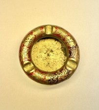 Antico vassoio cenere ottone