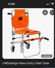 Sedia per scale LINE2design EMS - Ambulanza Pompiere Evacuazione Medica Pieghevole