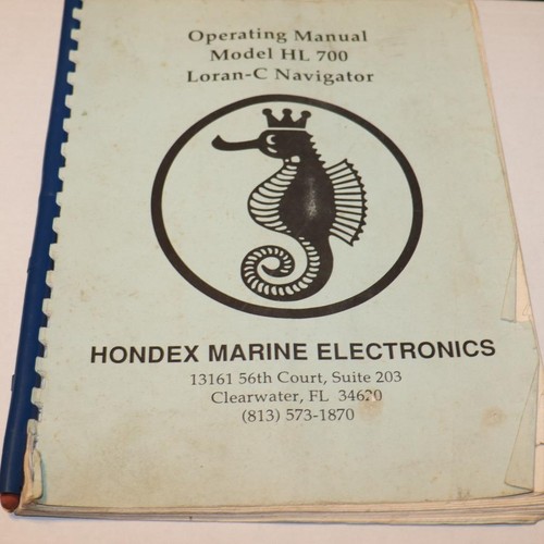 Hondex marine electronics - hondex, hl