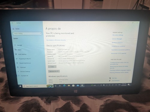 Microsoft surface pro - surface, 1st