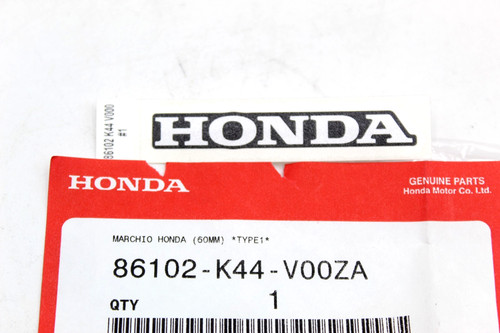 Honda adesivo nero grigio - honda, nero-grigio