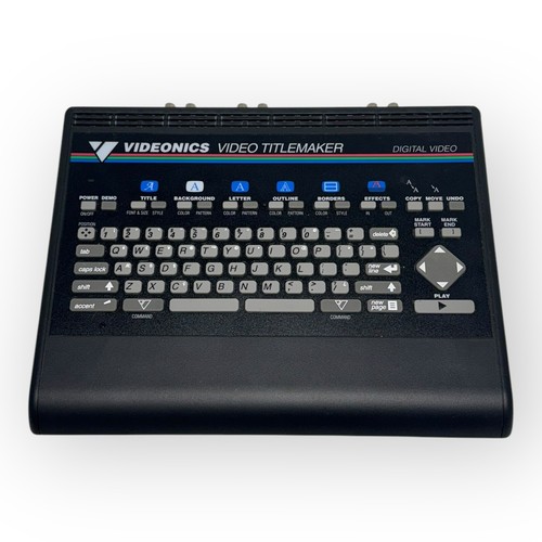 Videonics video titlemaker - videonics,