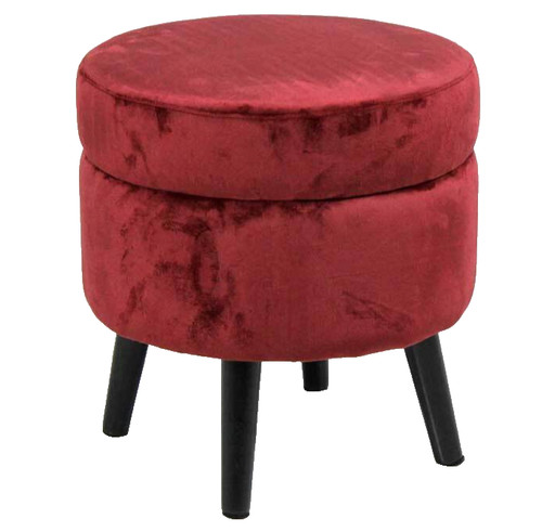 Pouf tondo contenitore - tondo,