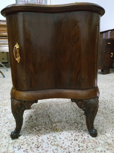 Comodino antico restaurato - comodino,