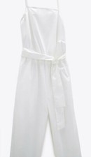 Tuta Zara Donna M Nuova Bianca