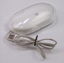 Apple Mouse Cablato USB Bianco