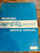 Manuale Officina Suzuki GSX R 750 W