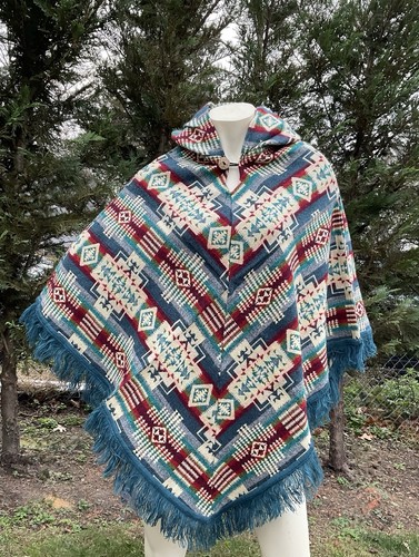 Poncho lana alpaca - lana,