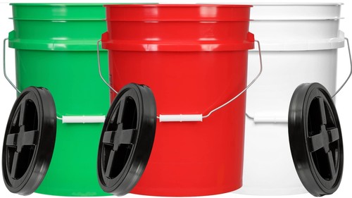 Secchio plastica alimentare - secchio, in