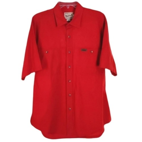Woolrich camicia rosso - rosso, lava