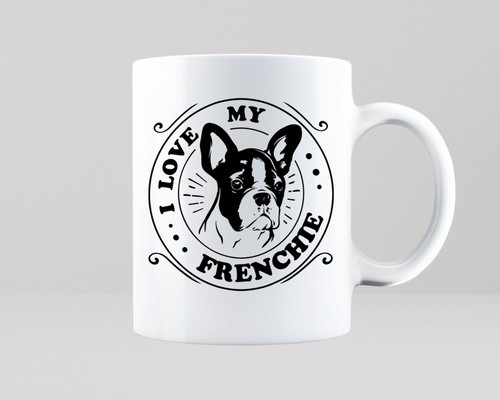Tazza cane love french - i,