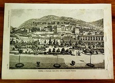 1891=GUBBIO,PANORAMA DELLA