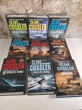 Lotto 9 Libri Rilegati  Clive