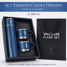 Thermos 500ml acciaio con - acciaio, 3