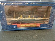 Modellino in scala Atlas Edizioni RMS Oceanic Espositore in scatola Modello sigillato con Cert