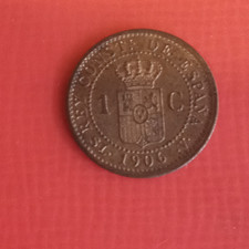 Spagna moneta cent 1906 - spagna,