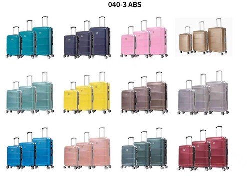 Tris valigie pezzi set - valigie,