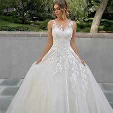 Abito da sposa romantico abito