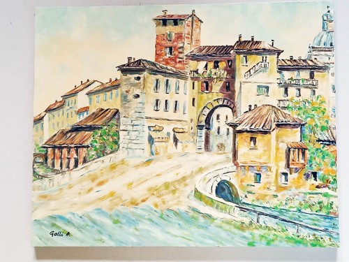 129 quadro dipinto milano - 129,