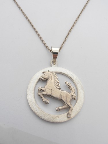 Cavallino rampante ciondolo - cavallino,