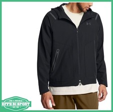 Giacca Under Armour uomo tecnica giubbino con zip e cappuccio sport tempo libero