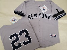 1304 MAGLIA DA BASEBALL uomo 1995 Majestic New York Yankees DON OPATLY cucita