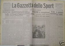 GAZZETTA SPORT GIOVEDI' 12/9/1946 PAGANI [CL367]