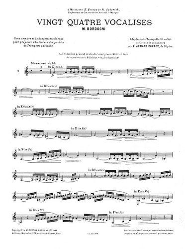 Vingt quatre vocalises marco - vingt-quatre,