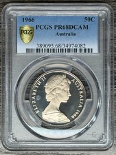 Australia 1966 Proof Argento